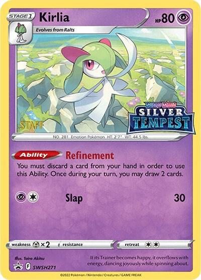 Kirlia - SWSH271 (Prerelease) [STAFF] SWSH271 Promo Sword & Shield Promo Cards Pokémon card