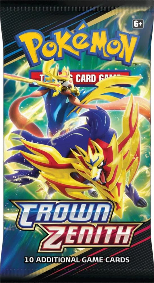 Crown Zenith Booster Pack Pokémon card