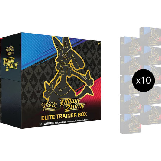 Crown Zenith Elite Trainer Box Case Pokémon card
