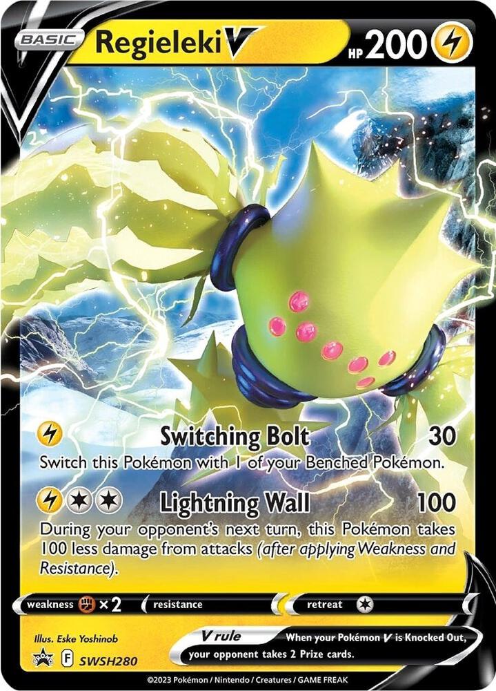 Regieleki V - SWSH280 SWSH280 Promo Sword & Shield Promo Cards Pokémon card