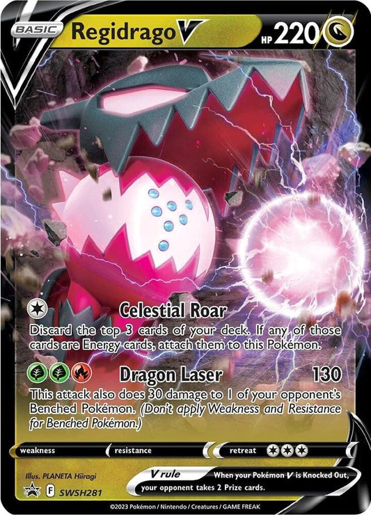 Regidrago V - SWSH281 SWSH281 Promo Sword & Shield Promo Cards Pokémon card