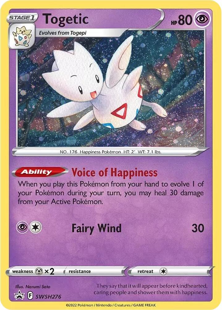 Togetic - SWSH276 - SWSH276 Promo SWSH: Sword & Shield Promo Cards