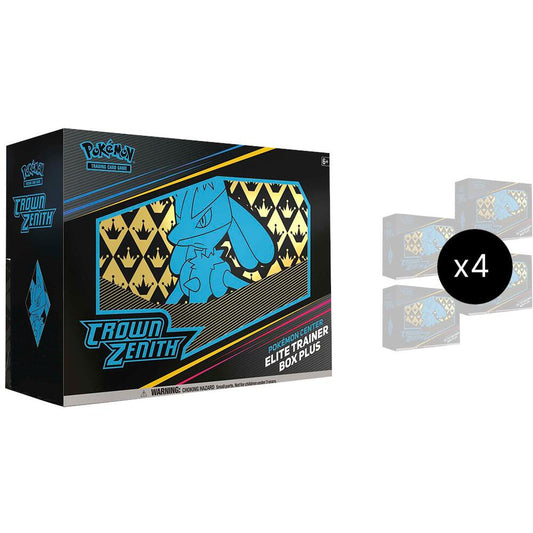 Crown Zenith Pokemon Center Elite Trainer Box Plus Case - Crown Zenith