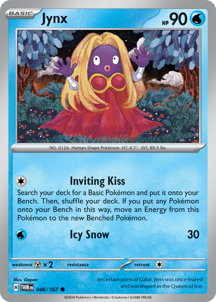 Jynx 046/167 Common Twilight Masquerade