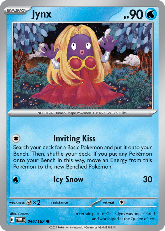 Jynx 046/167 Common Twilight Masquerade