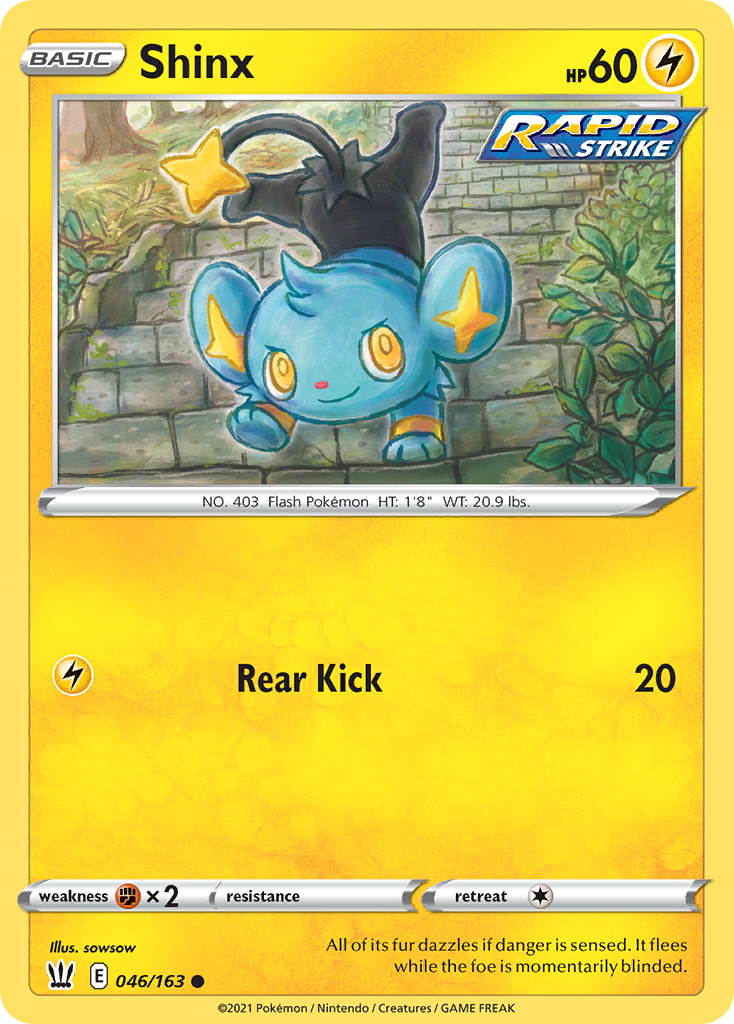 Shinx 046/163 Common Battle Styles