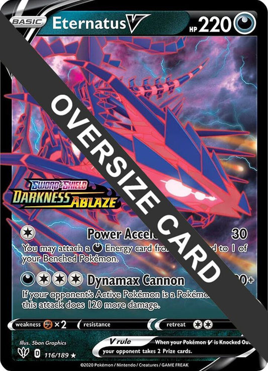 Eternatus V - 116/189 116/189 Promo Jumbo Cards Pokémon card