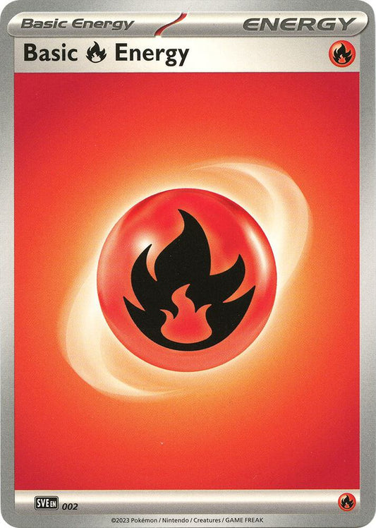 Basic Fire Energy - 002 Common SV01: Scarlet & Violet Base Set