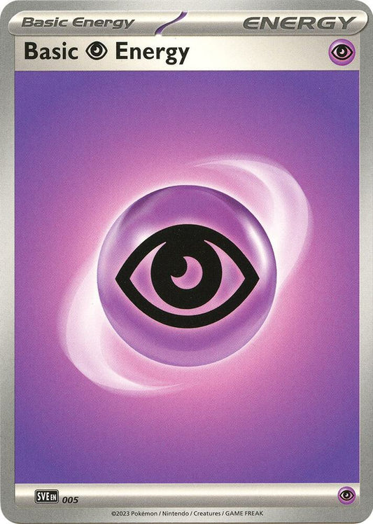 Basic Psychic Energy - 005 Common SV01: Scarlet & Violet Base Set