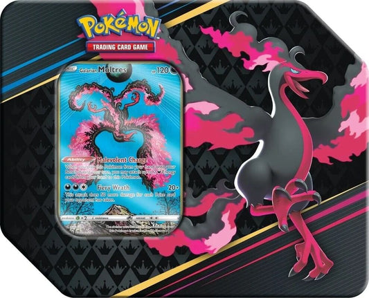 Crown Zenith Tin [Galarian Moltres] Pokémon card
