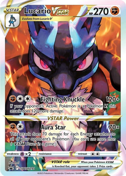 Lucario VSTAR - SWSH291 SWSH291 Promo Sword & Shield Promo Cards Pokémon card
