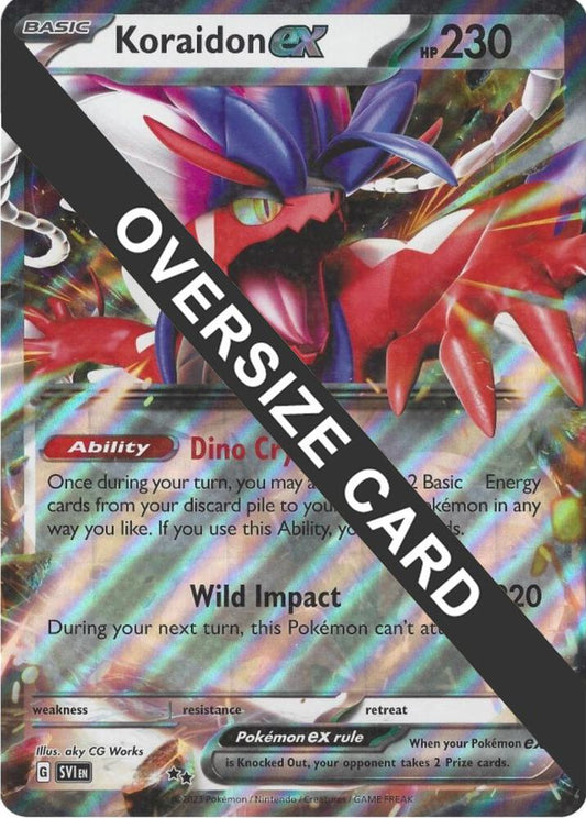 Koraidon ex 125/198 Ultra Rare Jumbo Cards Pokémon card