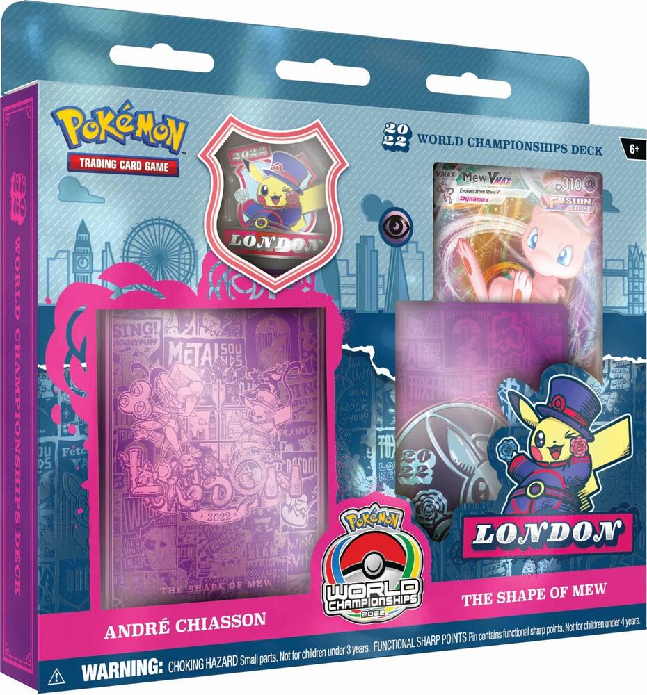 2022 World Championship Deck: Andre Chiasson (The Shape of Mew) World Championship Decks Pokémon card
