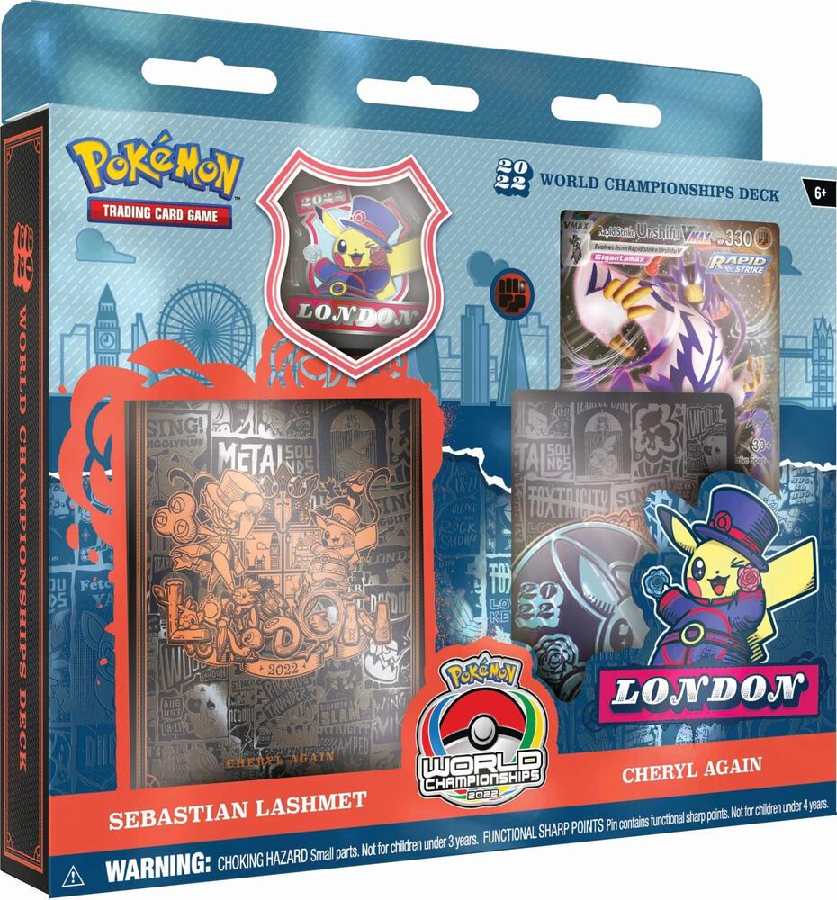 2022 World Championship Deck: Sebastian Lashmet (Cheryl Again) World Championship Decks Pokémon card