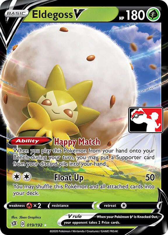 Eldegoss V - 019/192 019/192 Ultra Rare Prize Pack Series Cards Pokémon card