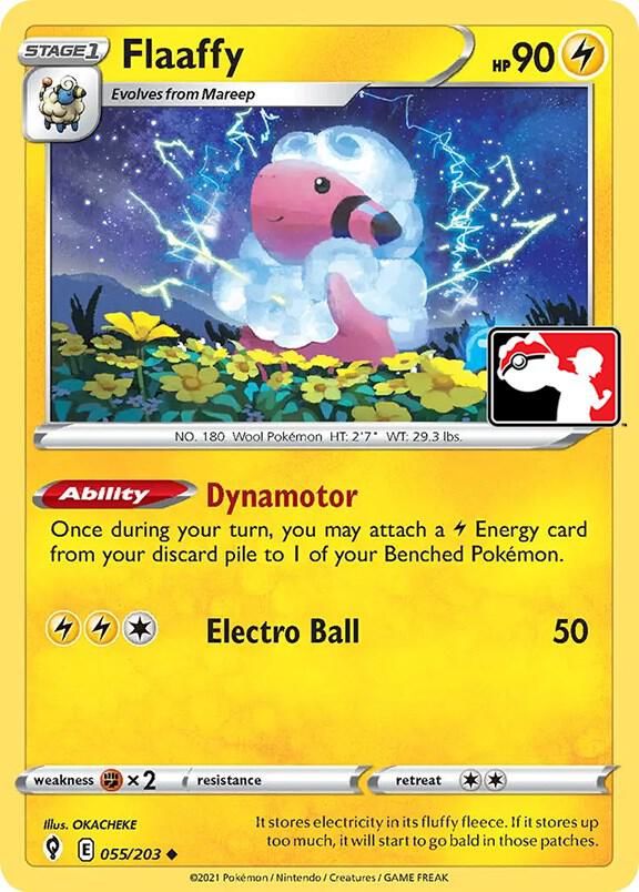 Flaaffy - 055/203 055/203 Uncommon Prize Pack Series Cards Pokémon card