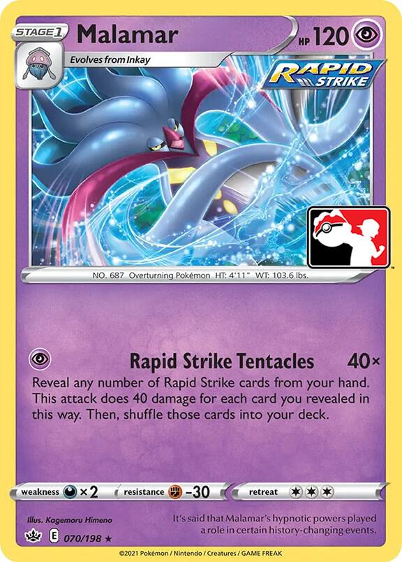 Malamar - 070/198 070/198 Rare Prize Pack Series Cards Pokémon card