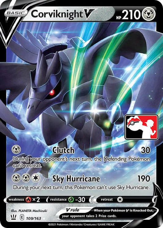 Corviknight V - 109/163 Ultra Rare Prize Pack Series Cards
