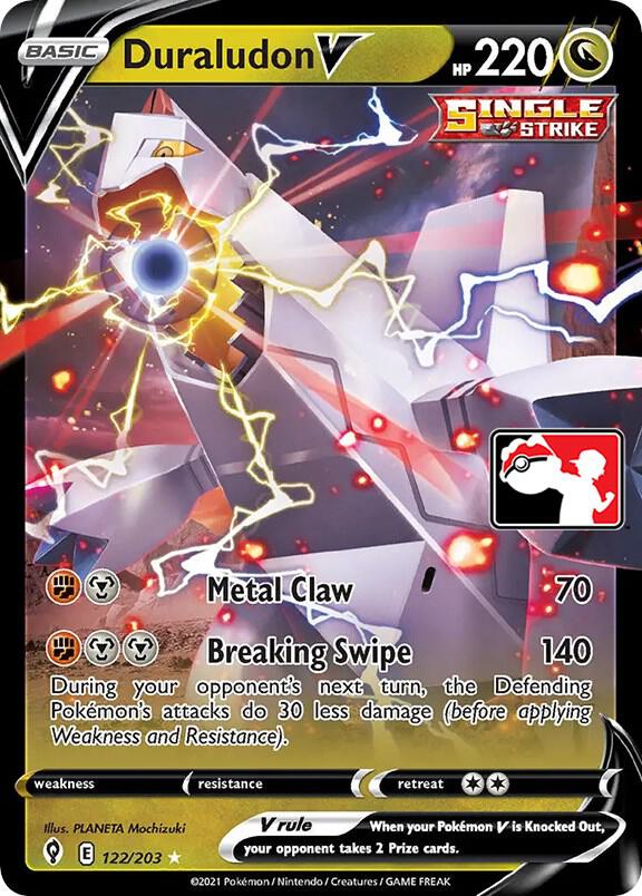 Duraludon V - 122/203 122/203 Ultra Rare Prize Pack Series Cards Pokémon card