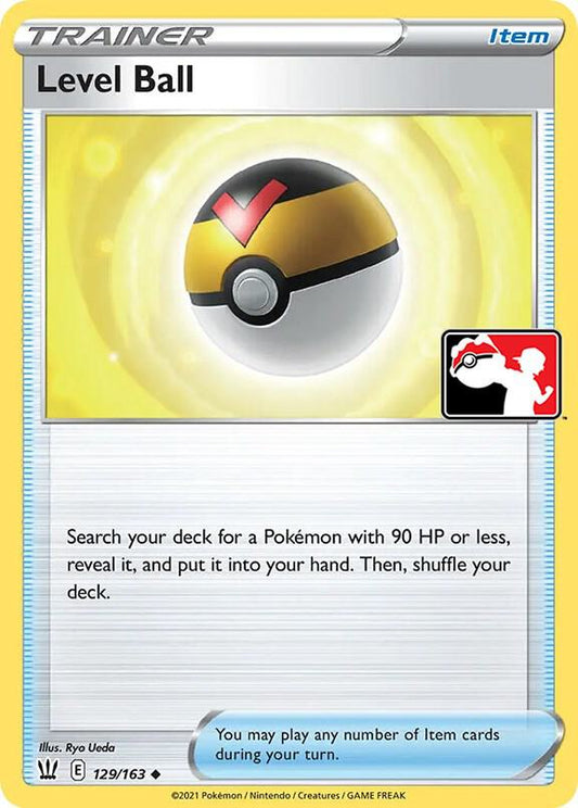Level Ball - 129/163 Uncommon Prize Pack Series Cards