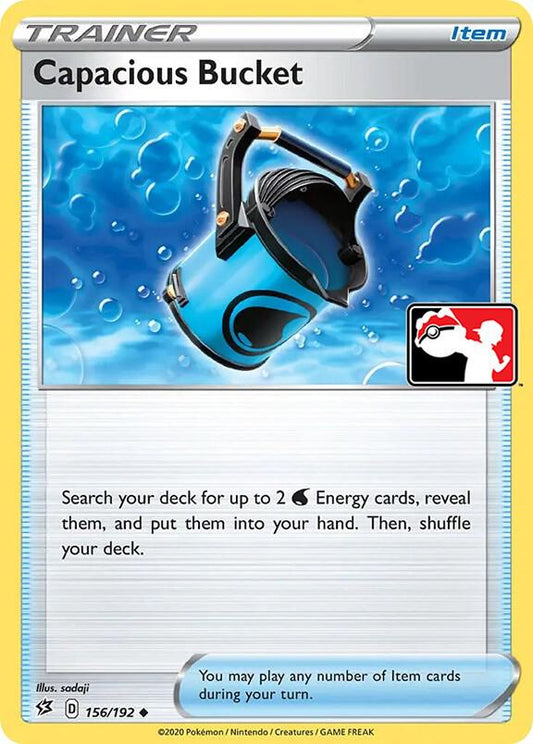 Capacious Bucket 156/192 Uncommon Prize Pack Series Cards Pokémon card
