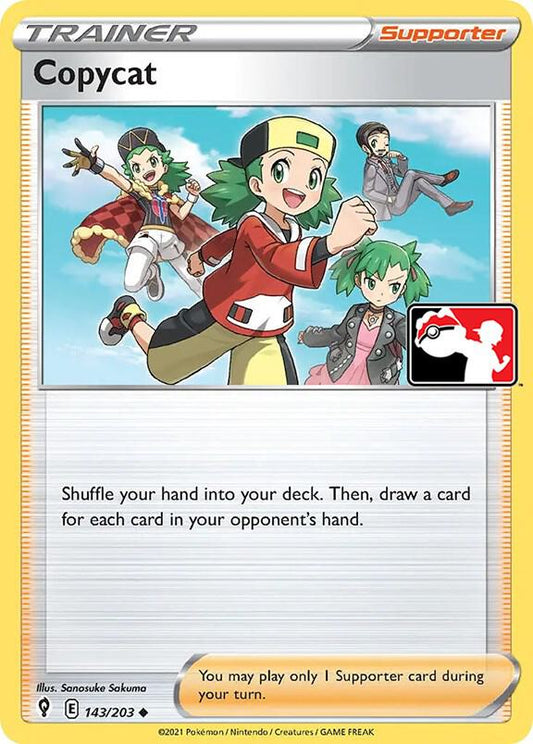 Copycat 143/203 Uncommon Prize Pack Series Cards Pokémon card