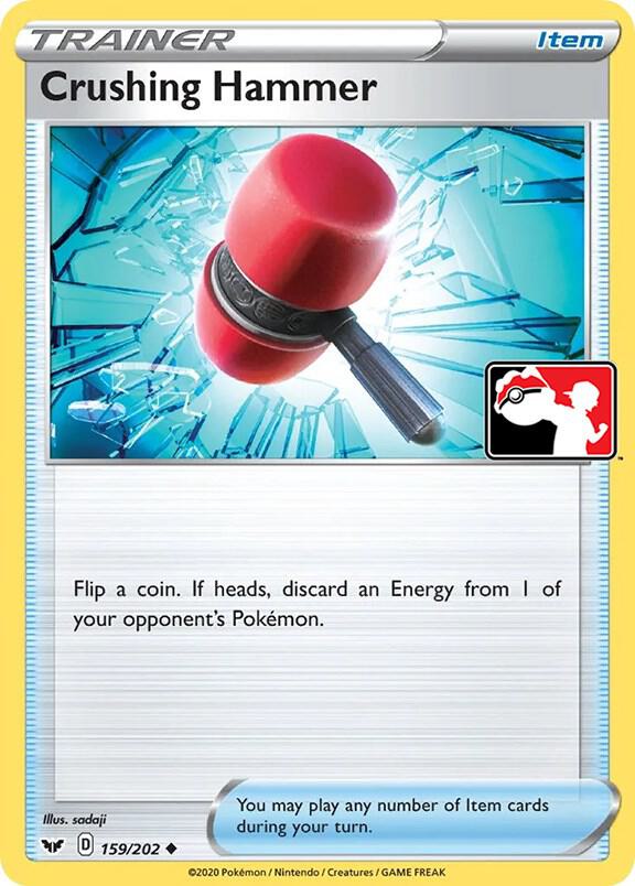 Crushing Hammer - 159/202 159/202 Uncommon Prize Pack Series Cards Pokémon card