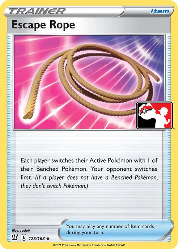 Escape Rope - 125/163 125/163 Uncommon Prize Pack Series Cards Pokémon card