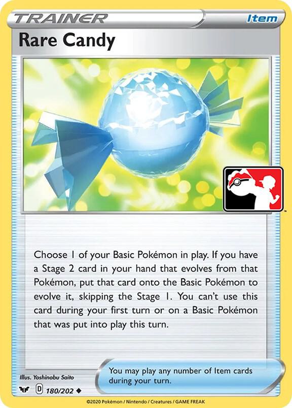 Rare Candy - 180/202 Uncommon Prize Pack Series Cards