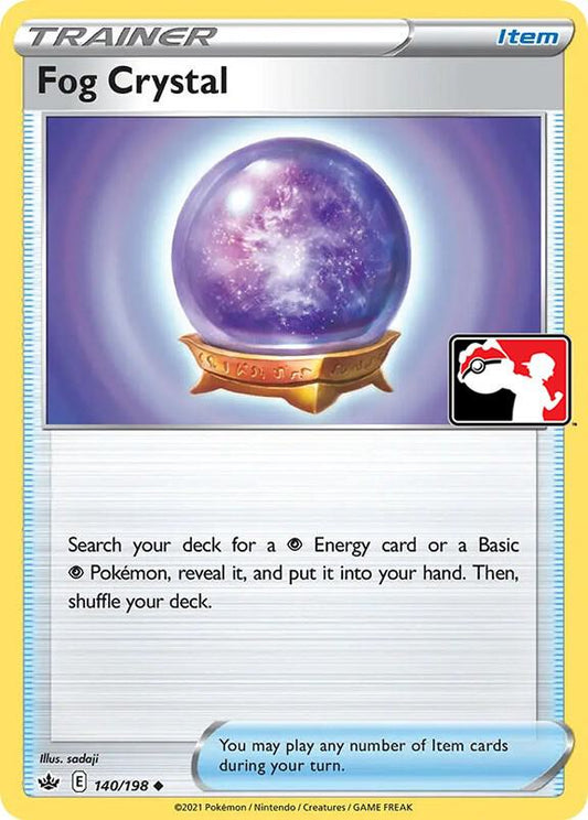Fog Crystal - 140/198 Uncommon Prize Pack Series Cards