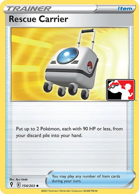 Rescue Carrier - 154/203 154/203 Uncommon Prize Pack Series Cards Pokémon card
