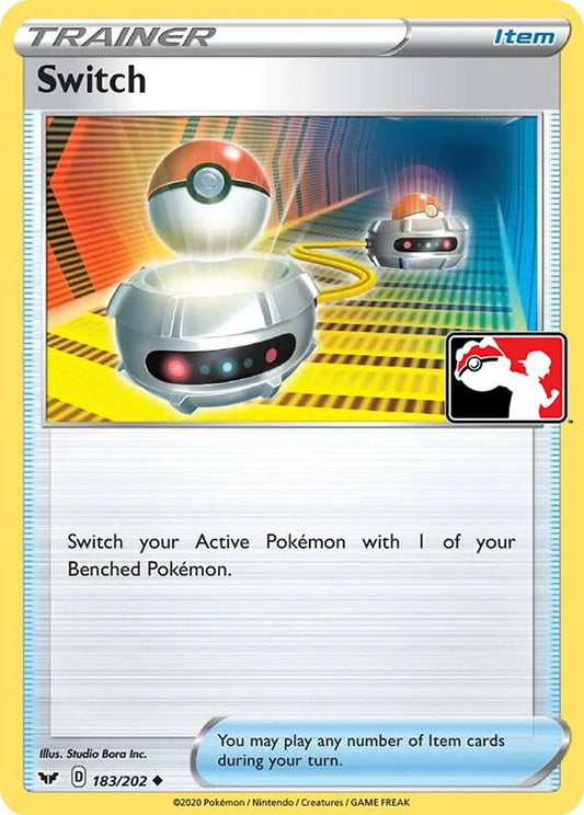 Switch - 183/202 183/202 Uncommon Prize Pack Series Cards Pokémon card