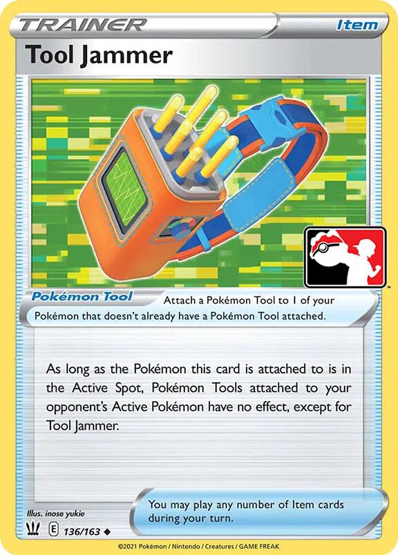 Tool Jammer - 136/163 136/163 Uncommon Prize Pack Series Cards Pokémon card