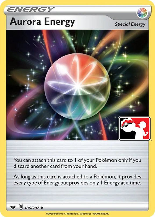 Aurora Energy 186/202 Uncommon Prize Pack Series Cards Pokémon card