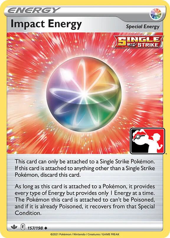 Impact Energy - 157/198 157/198 Uncommon Prize Pack Series Cards Pokémon card