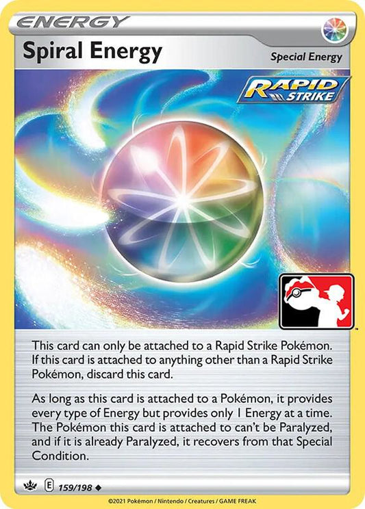Spiral Energy 159/198 Uncommon Prize Pack Series Cards Pokémon card
