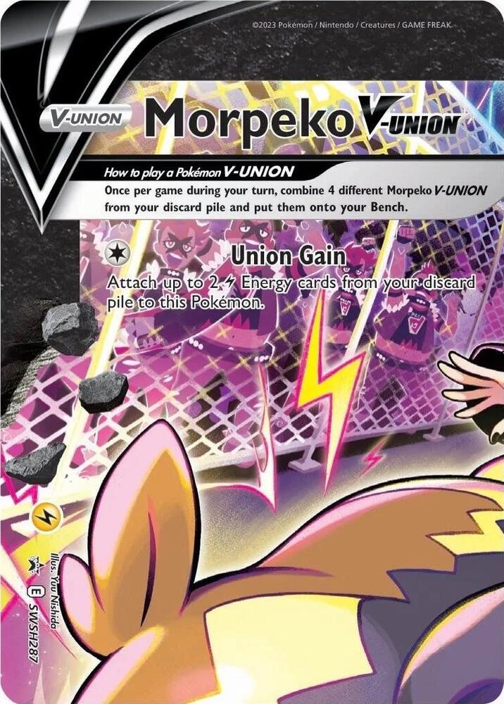 Morpeko V-Union - SWSH287 - SWSH287 Promo SWSH: Sword & Shield Promo Cards