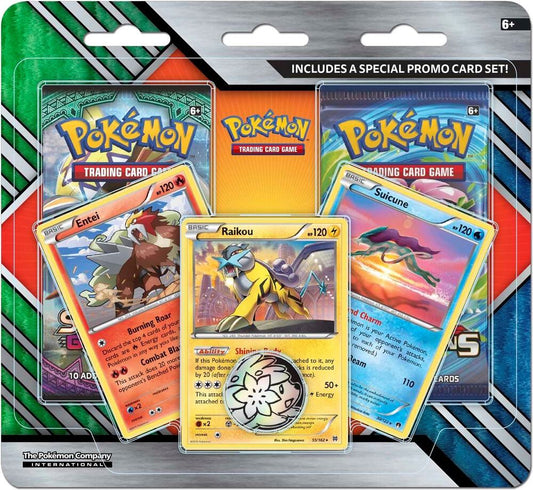 2-Pack Blister Pack [Raikou, Entei, & Suicune] Miscellaneous Cards & Products Pokémon card
