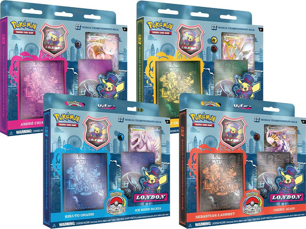 2022 World Championship Deck [Set of 4] World Championship Decks Pokémon card