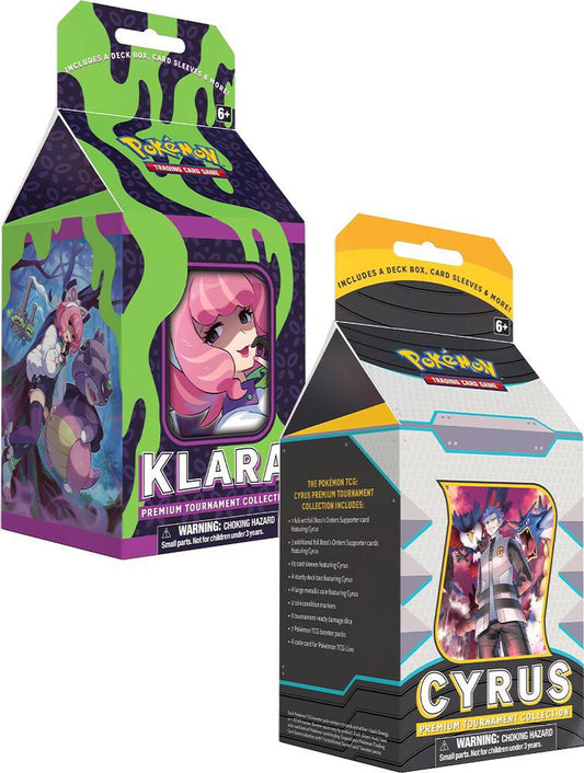 Cyrus/Klara Premium Tournament Collection Box [Set of 2] Miscellaneous Cards & Products Pokémon card