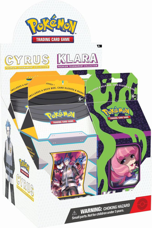 Cyrus/Klara Premium Tournament Collection Display Miscellaneous Cards & Products Pokémon card