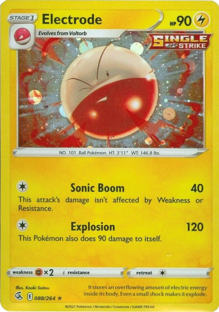 Electrode - 088/264 (Cosmos Holo) Rare Miscellaneous Cards & Products