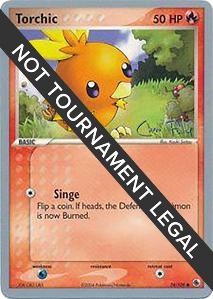 Torchic - 2004 (Chris Fulop) 74/109 Common World Championship Decks Pokémon card