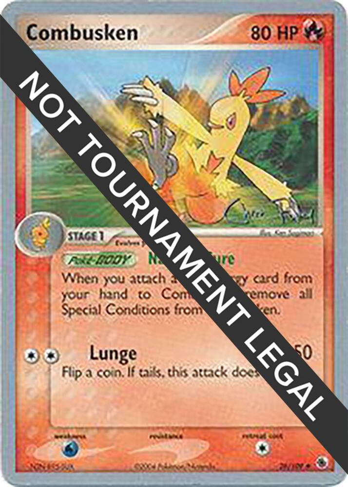 Combusken - 2004 (Chris Fulop) 28/109 Uncommon World Championship Decks Pokémon card