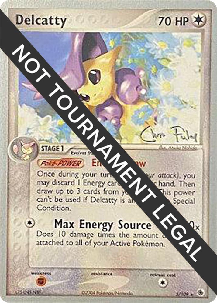 Delcatty - 2004 (Chris Fulop) 5/109 Holo Rare World Championship Decks Pokémon card