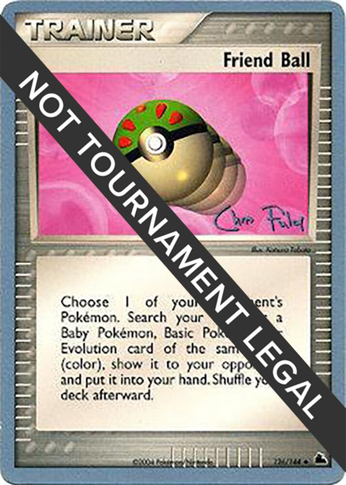Friend Ball - 2004 (Chris Fulop) 126/144 Uncommon World Championship Decks Pokémon card