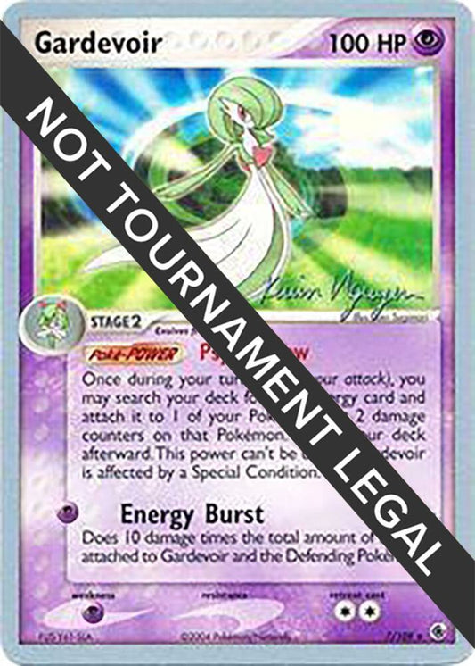 Gardevoir - 2004 (Kevin Nguyen) - 7/109 Rare World Championship Decks