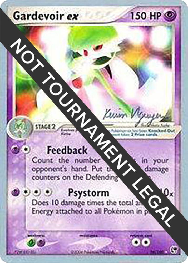 Gardevoir ex - 2004 (Kevin Nguyen) 96/100 Ultra Rare World Championship Decks Pokémon card