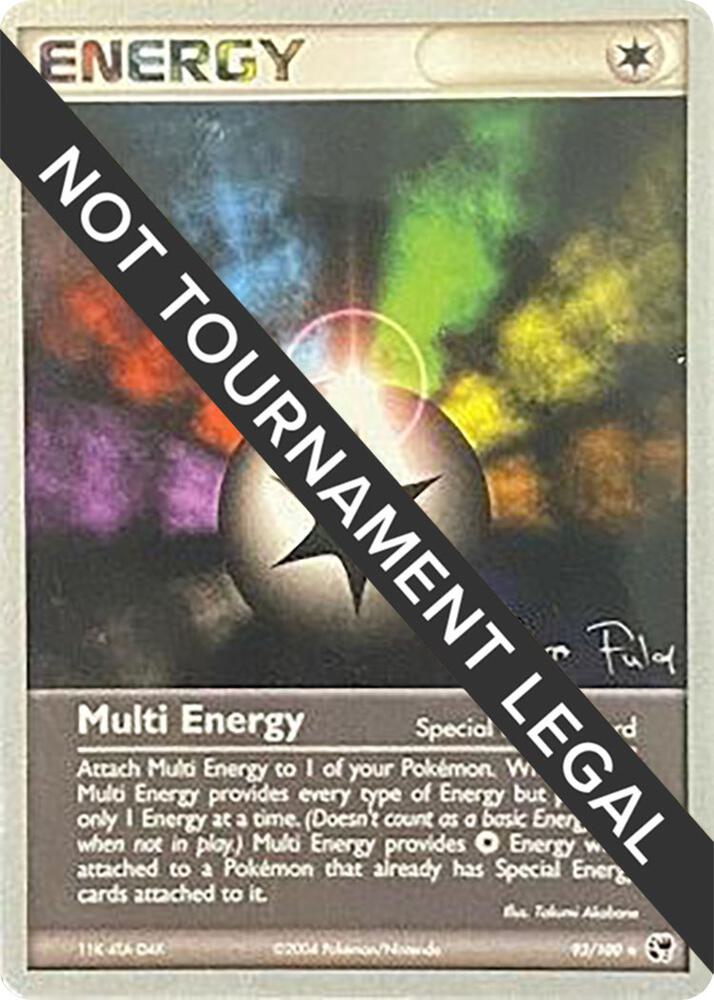 Multi Energy - 2004 (Chris Fulop) 93/100 Rare World Championship Decks Pokémon card