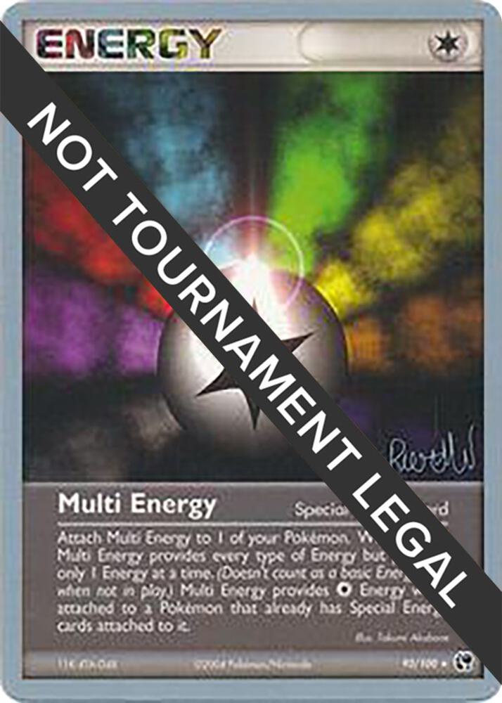 Multi Energy - 2004 (Reed Weichler) 93/100 Rare World Championship Decks Pokémon card